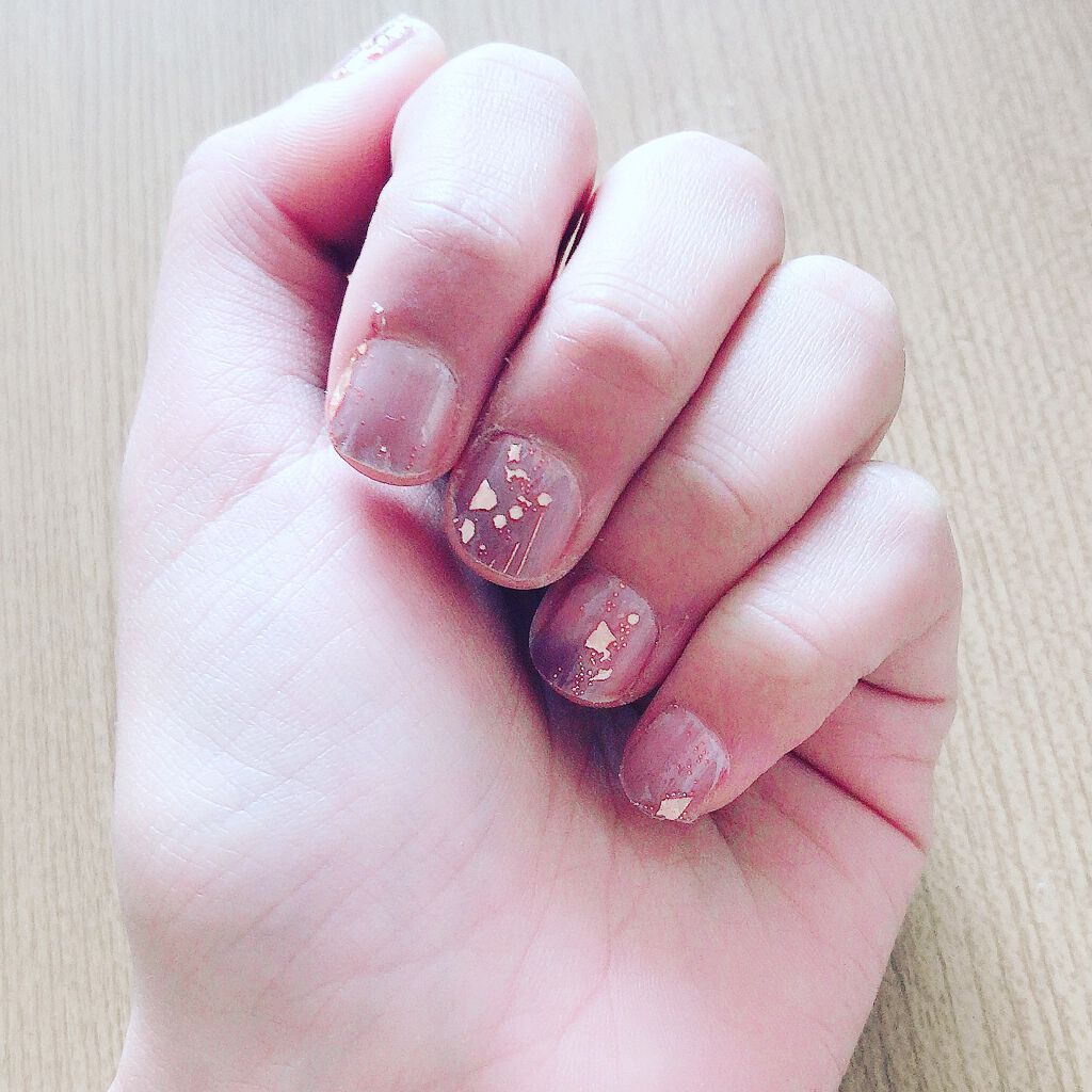 ネイルシール/Qoo10/ネイルシールを使ったクチコミ(1枚目)