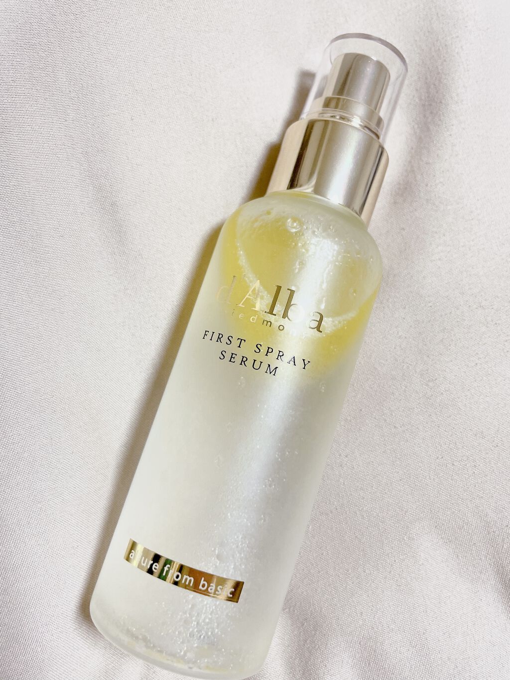 ダルバ ホワイトトリュフファーストスプレーセラム/ダルバ/ミスト状化粧水を使ったクチコミ（1枚目）