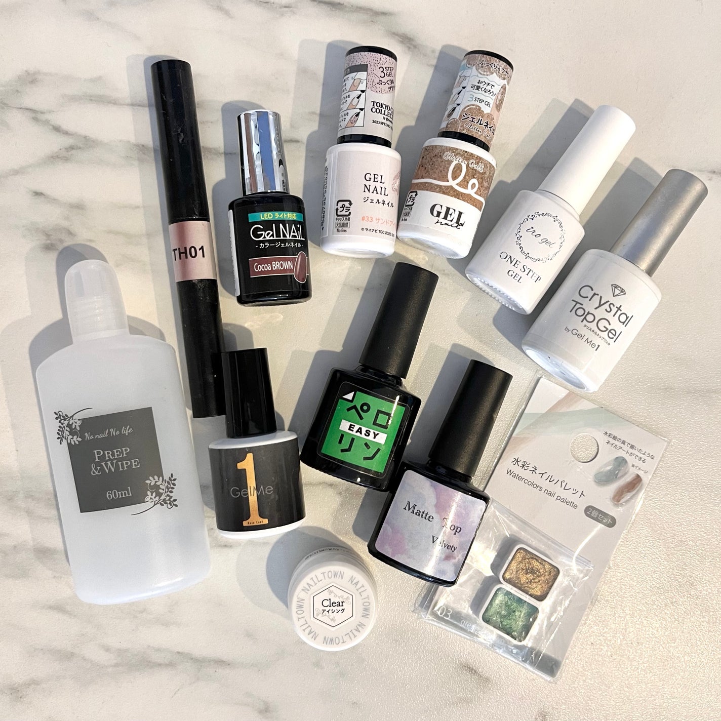 水彩ネイルパレット/DAISO/ネイル用品を使ったクチコミ(6枚目)