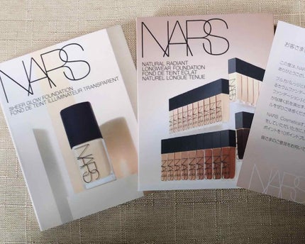 シアーグローファンデーション/NARS/リキッドファンデーションを使ったクチコミ(1枚目)