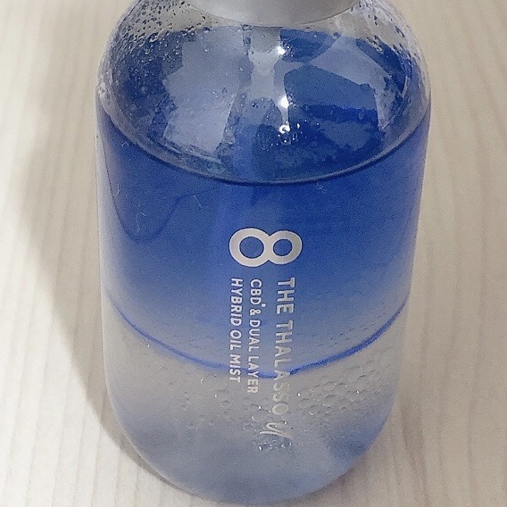 ユー CBD＆デュアルレイヤー ハイブリッド オイルミスト/エイトザタラソ/ヘアミストを使ったクチコミ（2枚目）