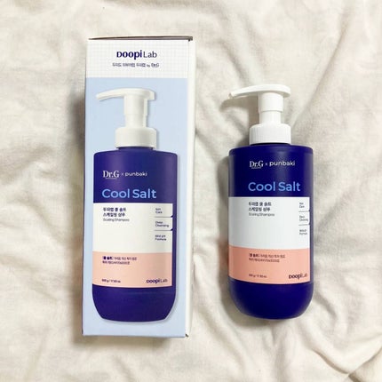 クールソルトスケーリングシャンプー/クールソルトスカルプトリートメント/Dr.G/市販シャンプーを使ったクチコミ(5枚目)