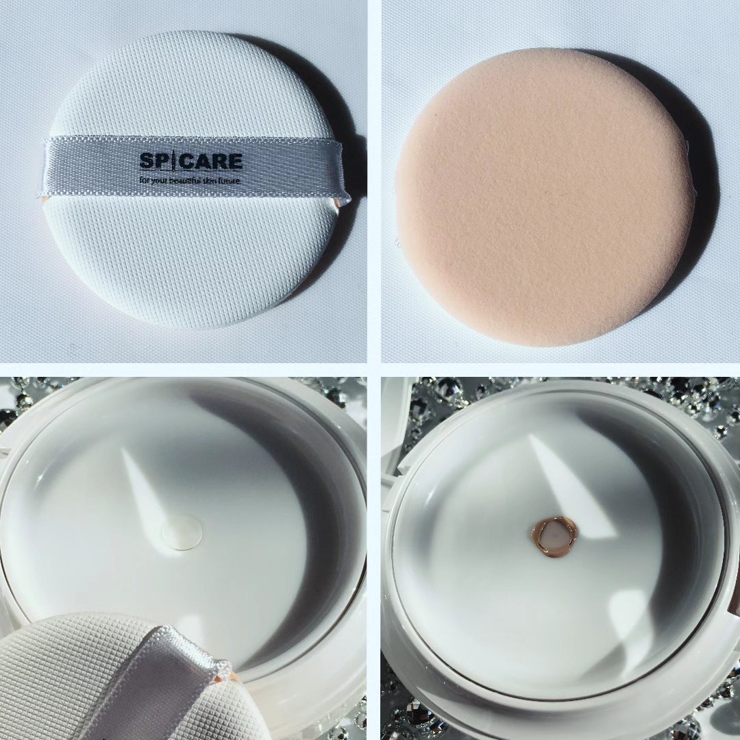 V3 ブリリアント ファンデーション/SPICARE/クッションファンデーションを使ったクチコミ（3枚目）