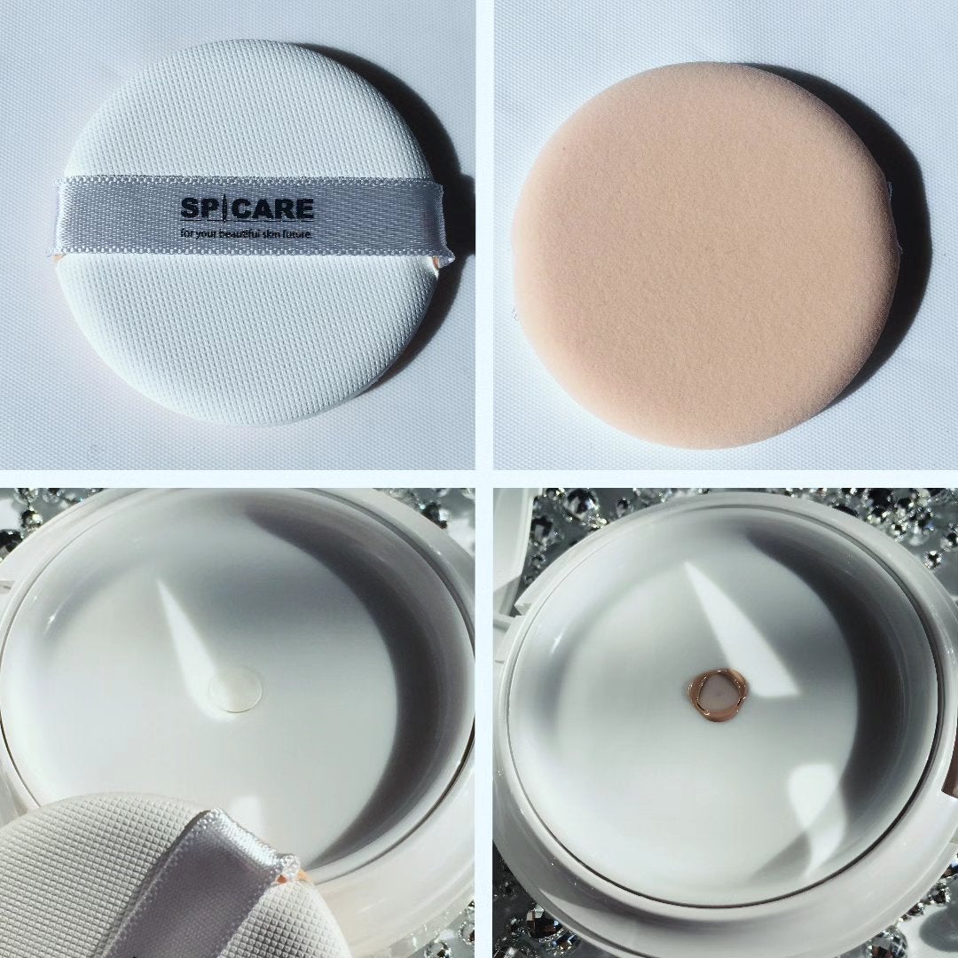 V3 ブリリアント ファンデーション/SPICARE/クッションファンデーションを使ったクチコミ(3枚目)