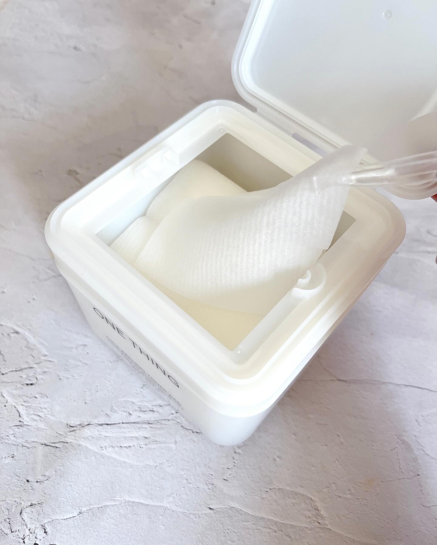 シカピーリングトナーパッド/ONE THING/トナーパッドを使ったクチコミ（3枚目）