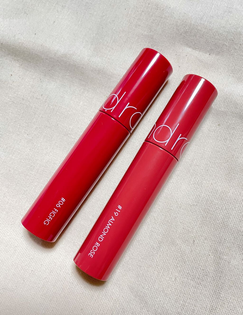 ジューシーラスティングティント/rom&nd/リップティントを使ったクチコミ(3枚目)