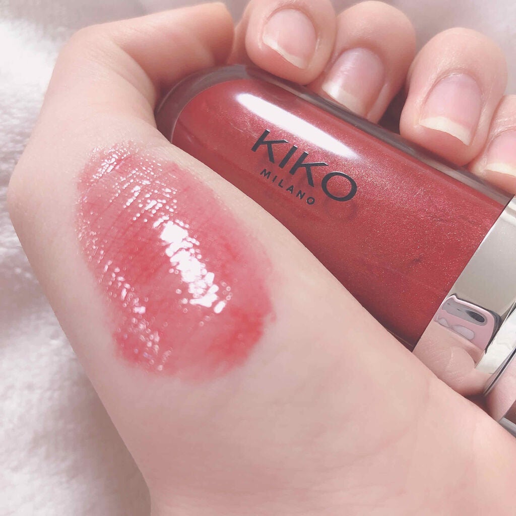 3D hydra lipgloss/KIKO/リップグロスを使ったクチコミ(3枚目)