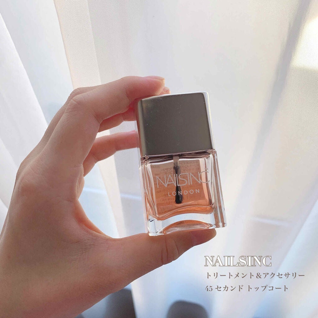 45 セカンド トップコート/nails inc./ネイルトップコートを使ったクチコミ(1枚目)
