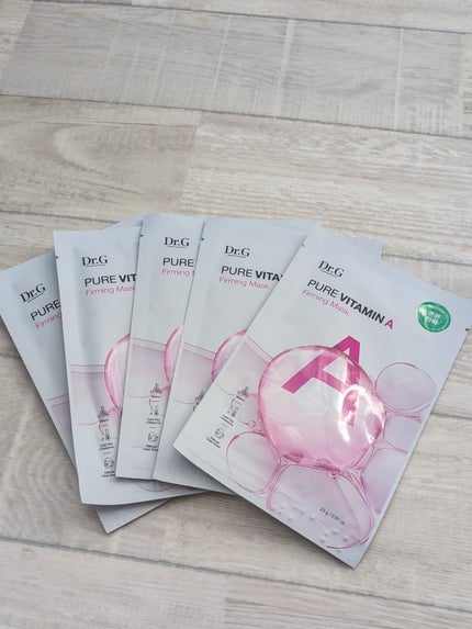 ドクタージー ピュア ビタミンA ファーミングマスク/Dr.G/シートマスク・パックを使ったクチコミ(5枚目)