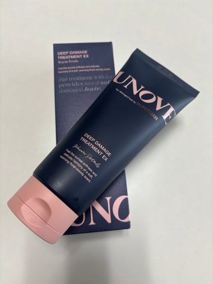 ディープダメージトリートメントEX/UNOVE/洗い流すヘアトリートメントを使ったクチコミ(1枚目)