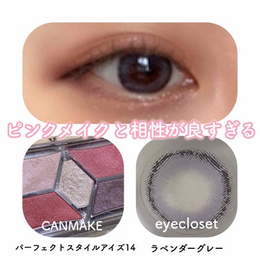 eye closet iDOL Series CANNA ROSE 1day/EYE CLOSET/ワンデー（１DAY）カラコンを使ったクチコミ（2枚目）