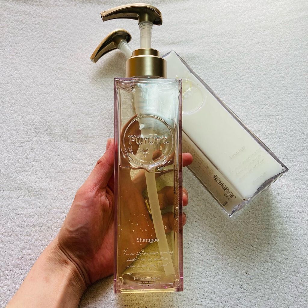 プルント モイストリッチ美容液シャンプー／モイストリッチリペア美容液トリートメント/Purunt./市販シャンプーを使ったクチコミ（2枚目）