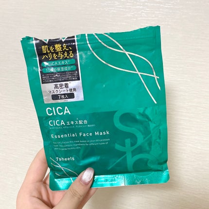 CICAエッセンシャルフェイスマスク/sokko beauty/シートマスク・パックを使ったクチコミ(1枚目)