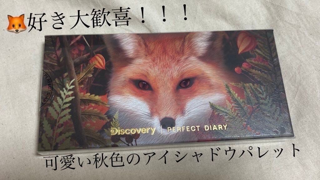 エクスプローラ12色 動物アイシャドウパレット/PERFECT DIARY/アイシャドウパレットを使ったクチコミ(1枚目)