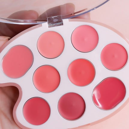 ムードペインティングリップアンドチークパレット/dasique/マルチパレットを使ったクチコミ(6枚目)