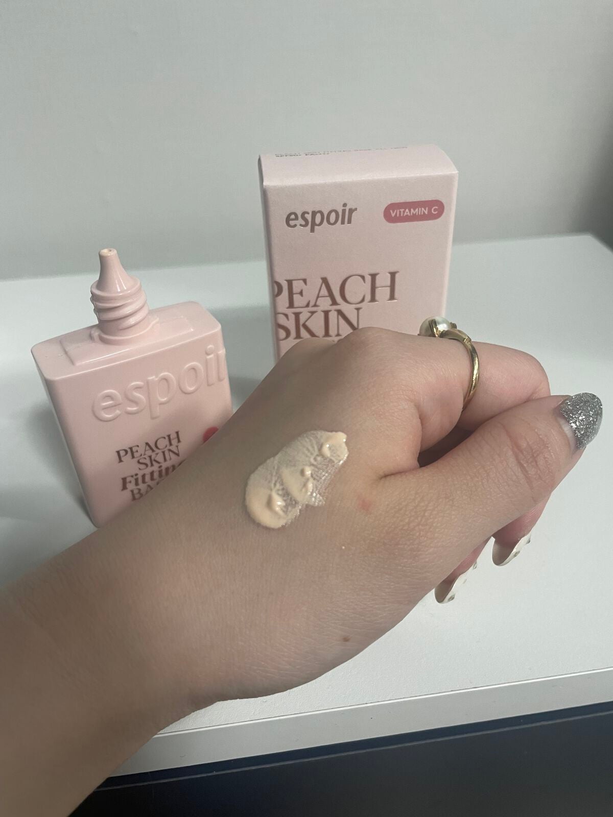 ピーチスキンフィッティングベース オールニュー SPF50 PA++++/espoir/化粧下地を使ったクチコミ(1枚目)