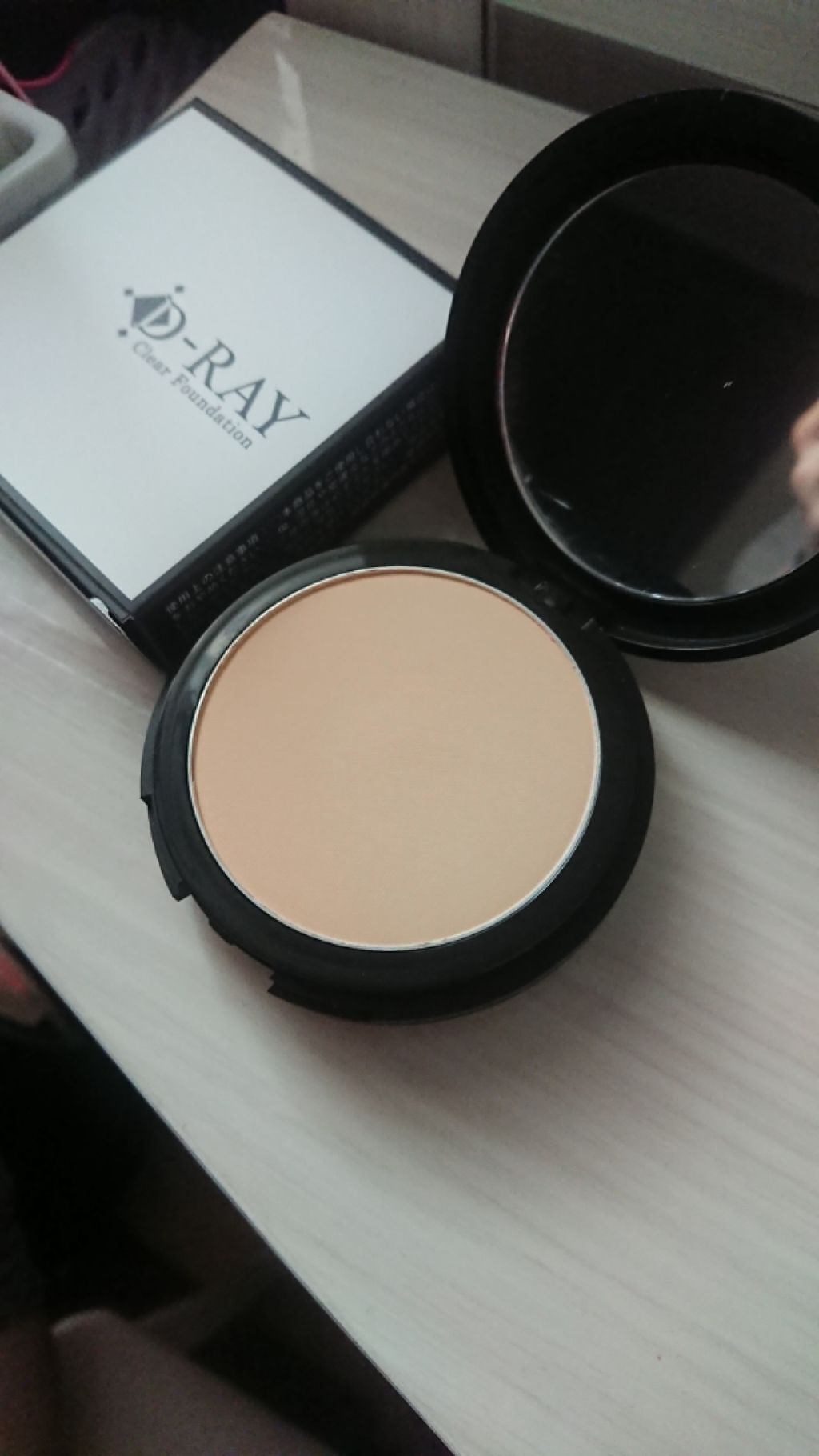 ミネラルファンデーション/D-RAY/パウダーファンデーションを使ったクチコミ(1枚目)