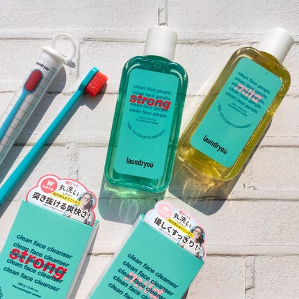 clean face gargle gel foam cleanser/laundryou/その他洗顔料を使ったクチコミ(1枚目)