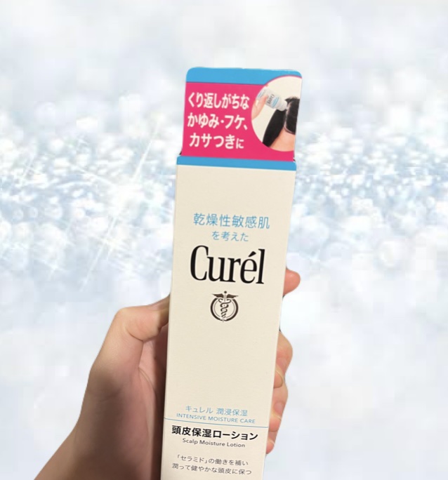 頭皮保湿ローション/キュレル/頭皮ローションを使ったクチコミ（1枚目）