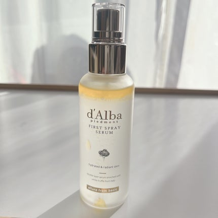 ダルバ ホワイトトリュフファーストスプレーセラム/ダルバ/ミスト状化粧水を使ったクチコミ(2枚目)