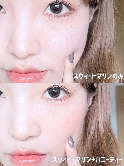 ポッピンチーク/WHOMEE/ジェル・クリームチークを使ったクチコミ(7枚目)