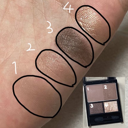 3Dプロデュースシャドウ/KATE/アイシャドウパレットを使ったクチコミ(2枚目)