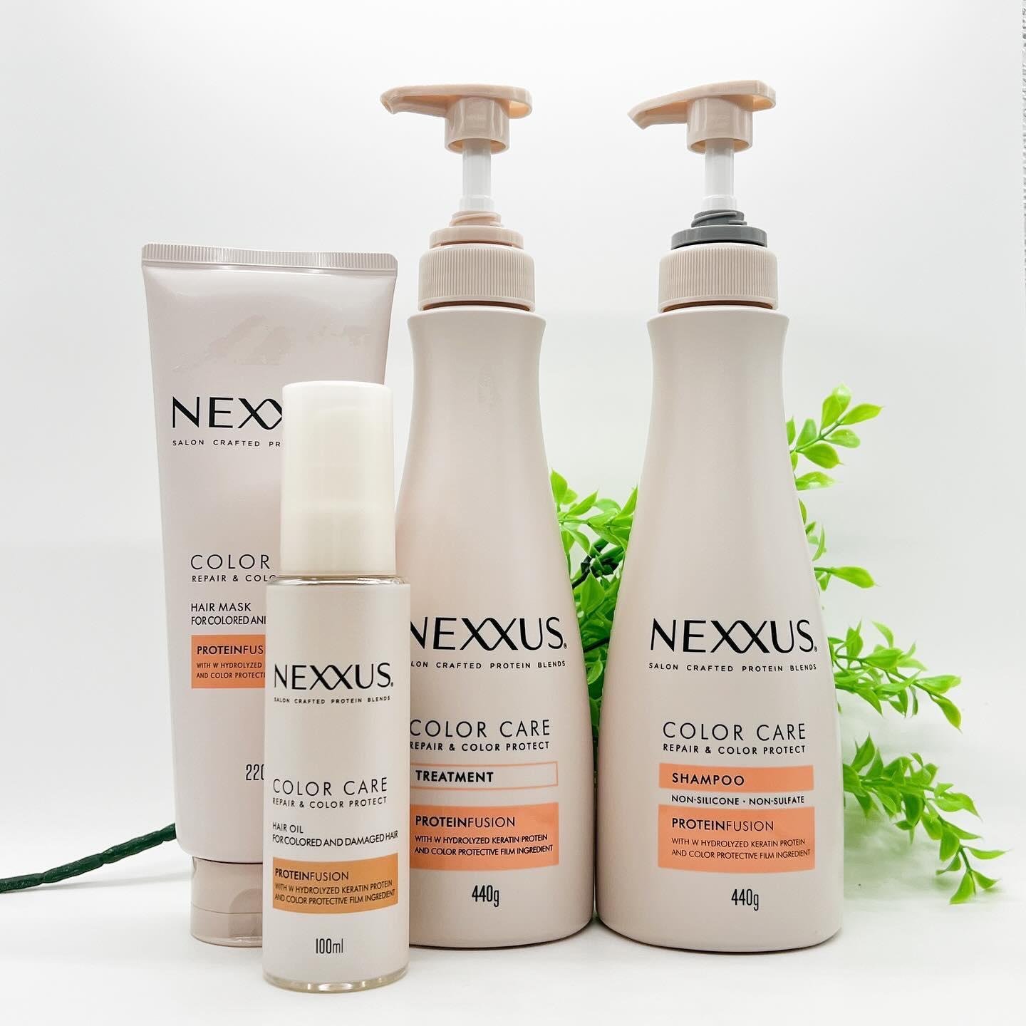 ネクサス リペア＆カラープロテクト シャンプー／トリートメント/NEXXUS(ネクサス)/市販シャンプーを使ったクチコミ（1枚目）