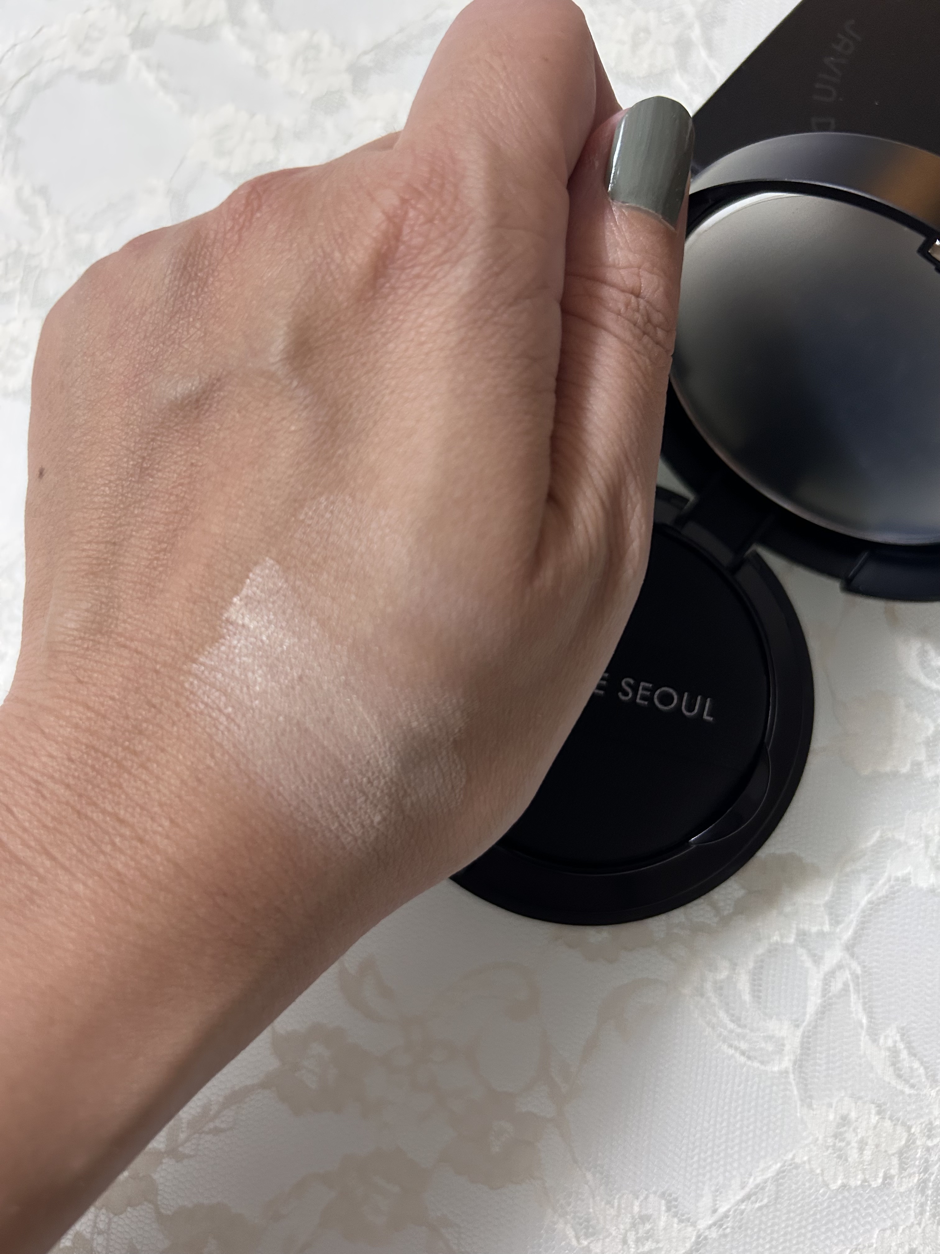 ジャビンドゥソウル ウインクファンデーションパクト/Javin De Seoul/クッションファンデーションを使ったクチコミ（3枚目）