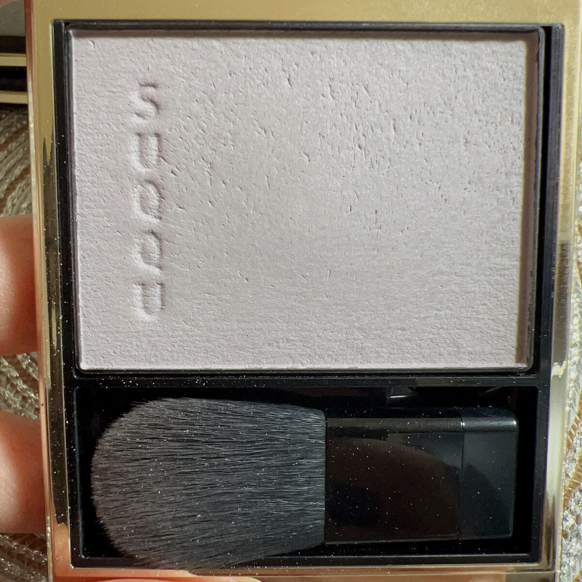 メルティング パウダー ブラッシュ 01 瑞泡/SUQQU/パウダーチークを使ったクチコミ（2枚目）