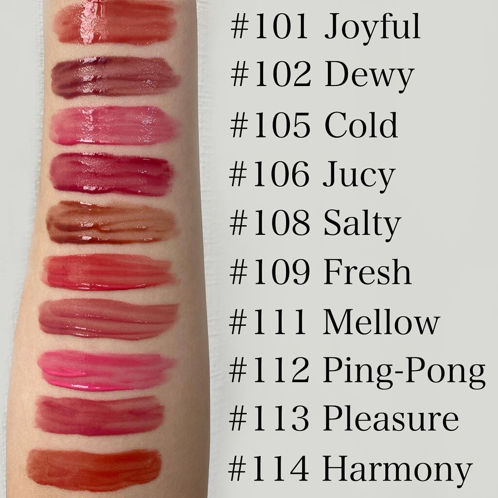 フルーティーグラムティント/Laka/リップティントを使ったクチコミ(6枚目)