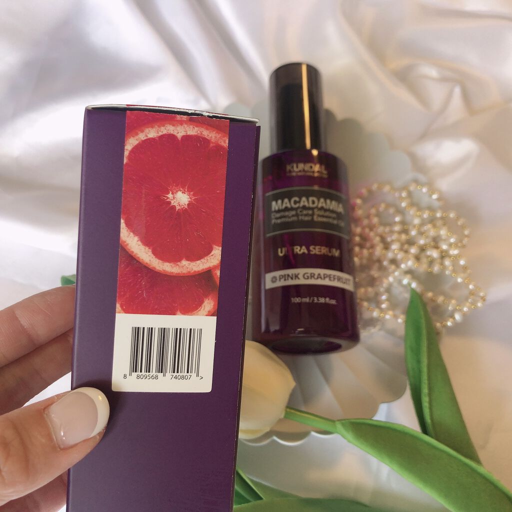 クンダル マカダミア ウルトラヘアセラム /KUNDAL/ヘアオイルを使ったクチコミ（2枚目）