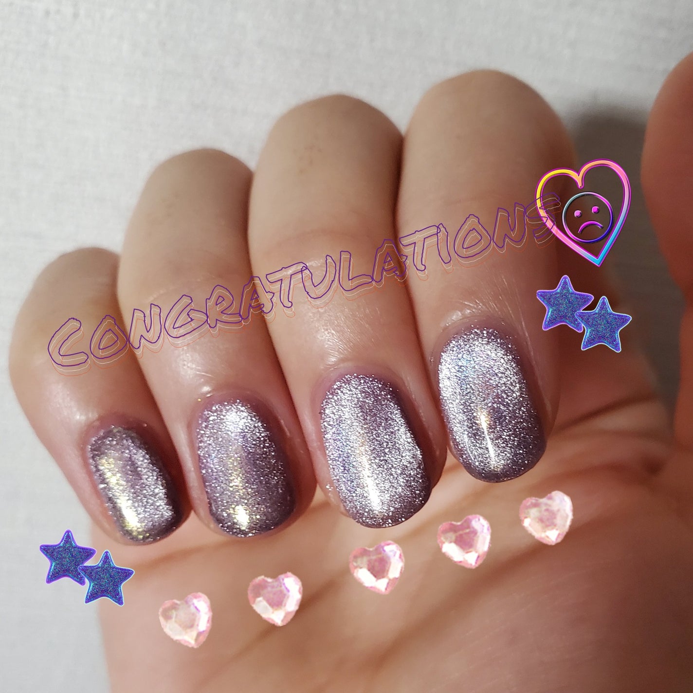 クリスタルキャットアイジェル/LALONA/ジェルネイルを使ったクチコミ(5枚目)