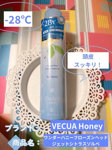 ワンダーハニー フローズンヘッドジェット/VECUA Honey/頭皮ケアを使ったクチコミ（1枚目）