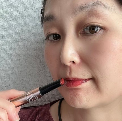 ゲットイットティントグレーズバーム/TONYMOLY/リップティントを使ったクチコミ(3枚目)