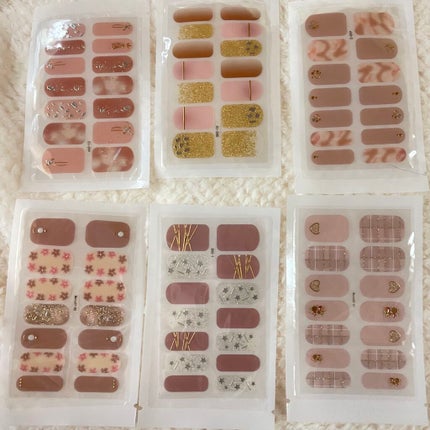 ネイルシール/Qoo10/ネイルシールを使ったクチコミ(2枚目)