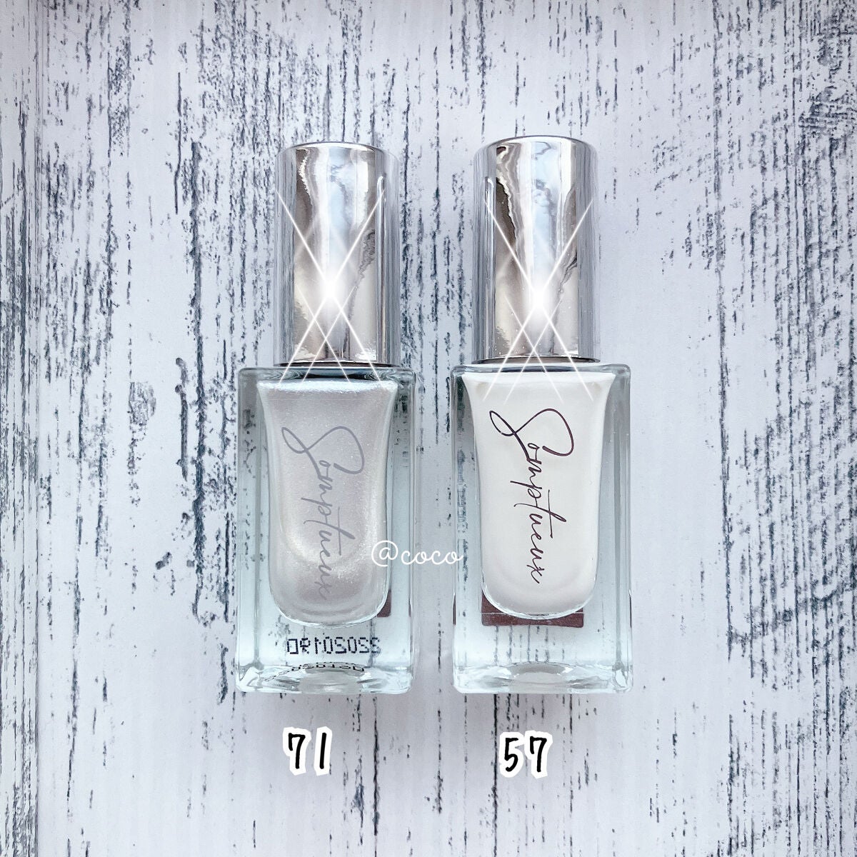 Somptueux(ソンプチュー) ネイルポリッシュ/DAISO/マニキュアを使ったクチコミ(3枚目)