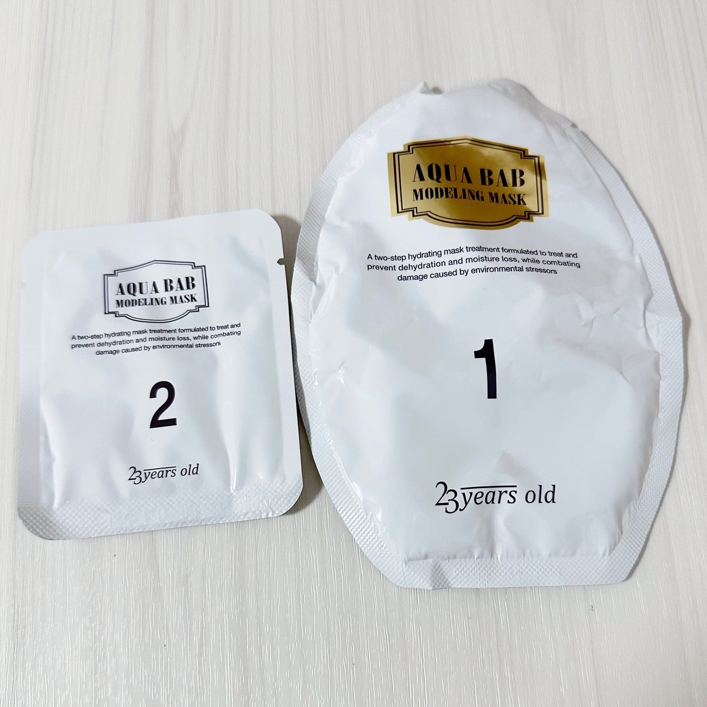 アクアバムモデリングマスク/23years old/洗い流すパック・マスクを使ったクチコミ(1枚目)