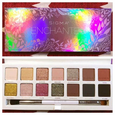 Sigma Makeup(海外) ENCHANTEDのクチコミ「SIGMAのアイシャドウパレット
ENCHANTEDです。

海外のYouTuberの方が使っ.....」（2枚目）