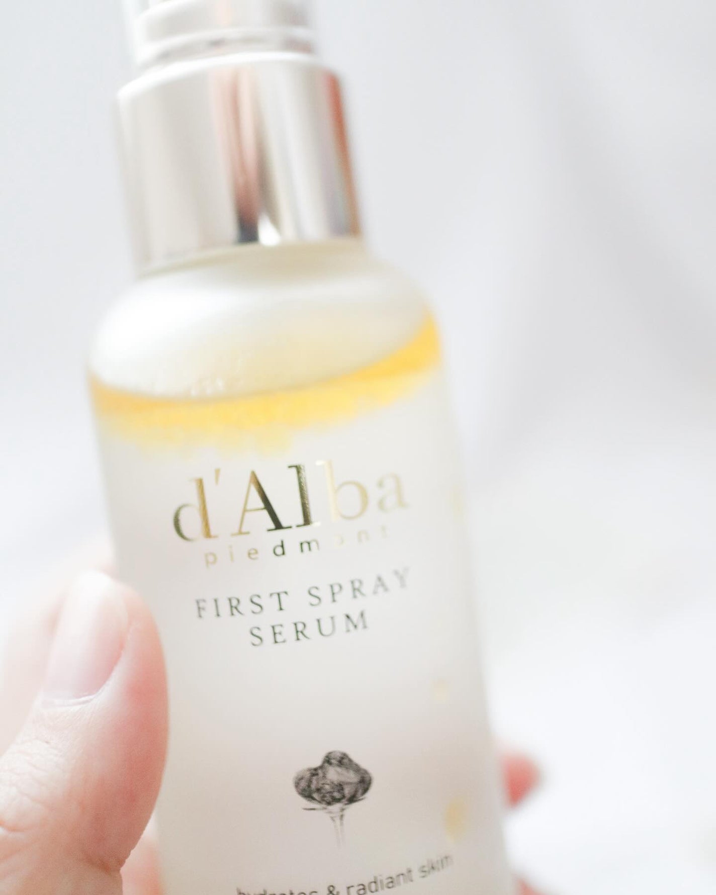 ダルバ ホワイトトリュフファーストスプレーセラム/ダルバ/ミスト状化粧水を使ったクチコミ(3枚目)