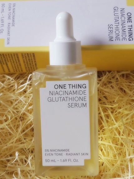 ナイアシンアミドグルタチオンセラム/ONE THING/美容液を使ったクチコミ(6枚目)