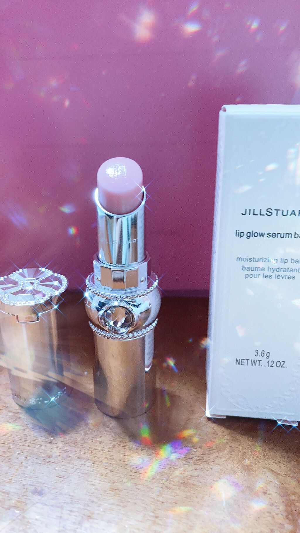 ジルスチュアート リップグロウ セラムバーム/JILL STUART/リップバームを使ったクチコミ(2枚目)