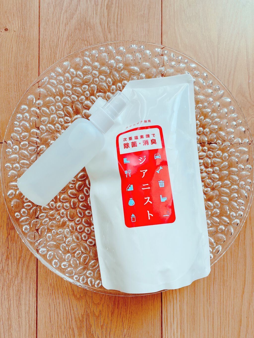 次亜塩素酸水 高濃度 500ppm/ジアニスト/その他を使ったクチコミ(3枚目)