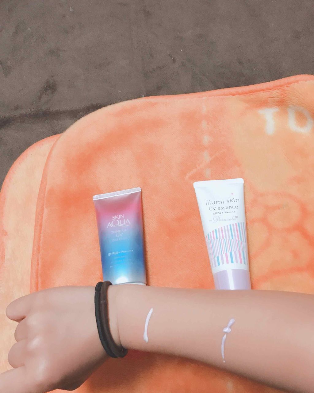 スキンアクア トーンアップUVエッセンス/スキンアクア/日焼け止めクリームを使ったクチコミ（2枚目）