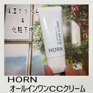 オールオインワンCCクリーム/HORN/化粧下地を使ったクチコミ（1枚目）