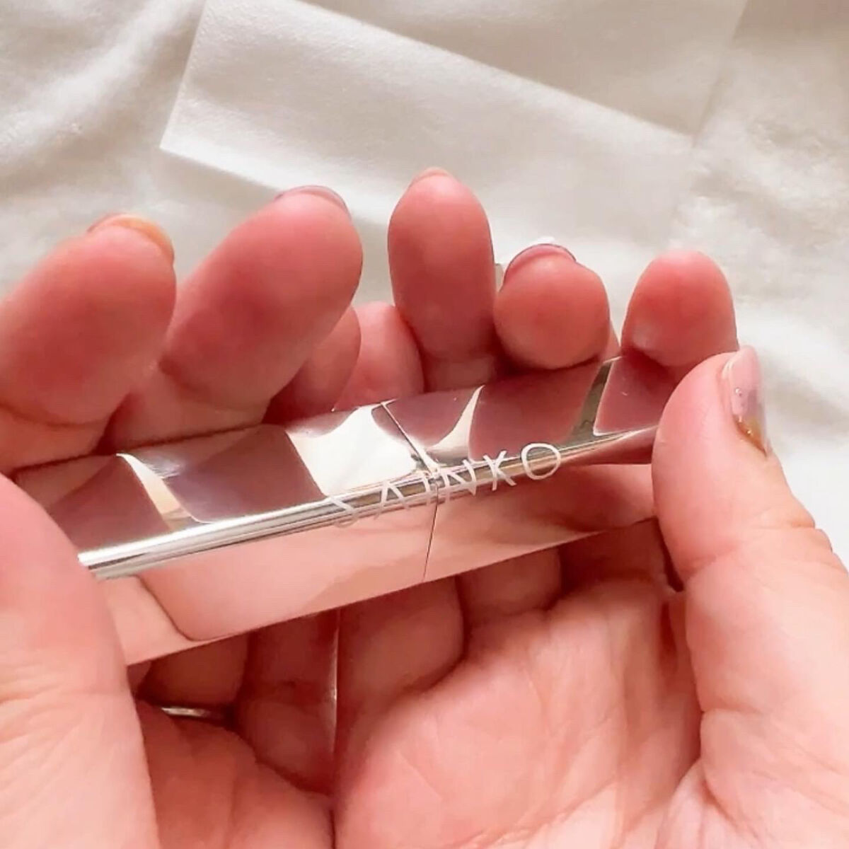 SAINKO リップスティック #02 tutuji/SAINKO/口紅を使ったクチコミ（2枚目）