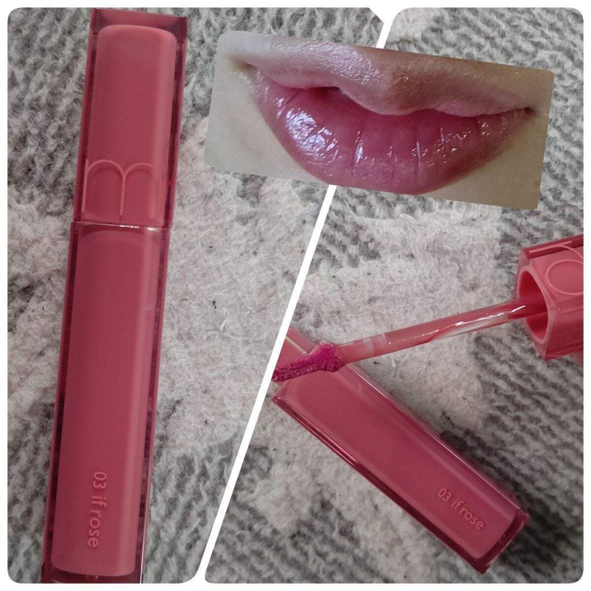 デュイフルウォーターティント/rom&nd/リップティントを使ったクチコミ(1枚目)