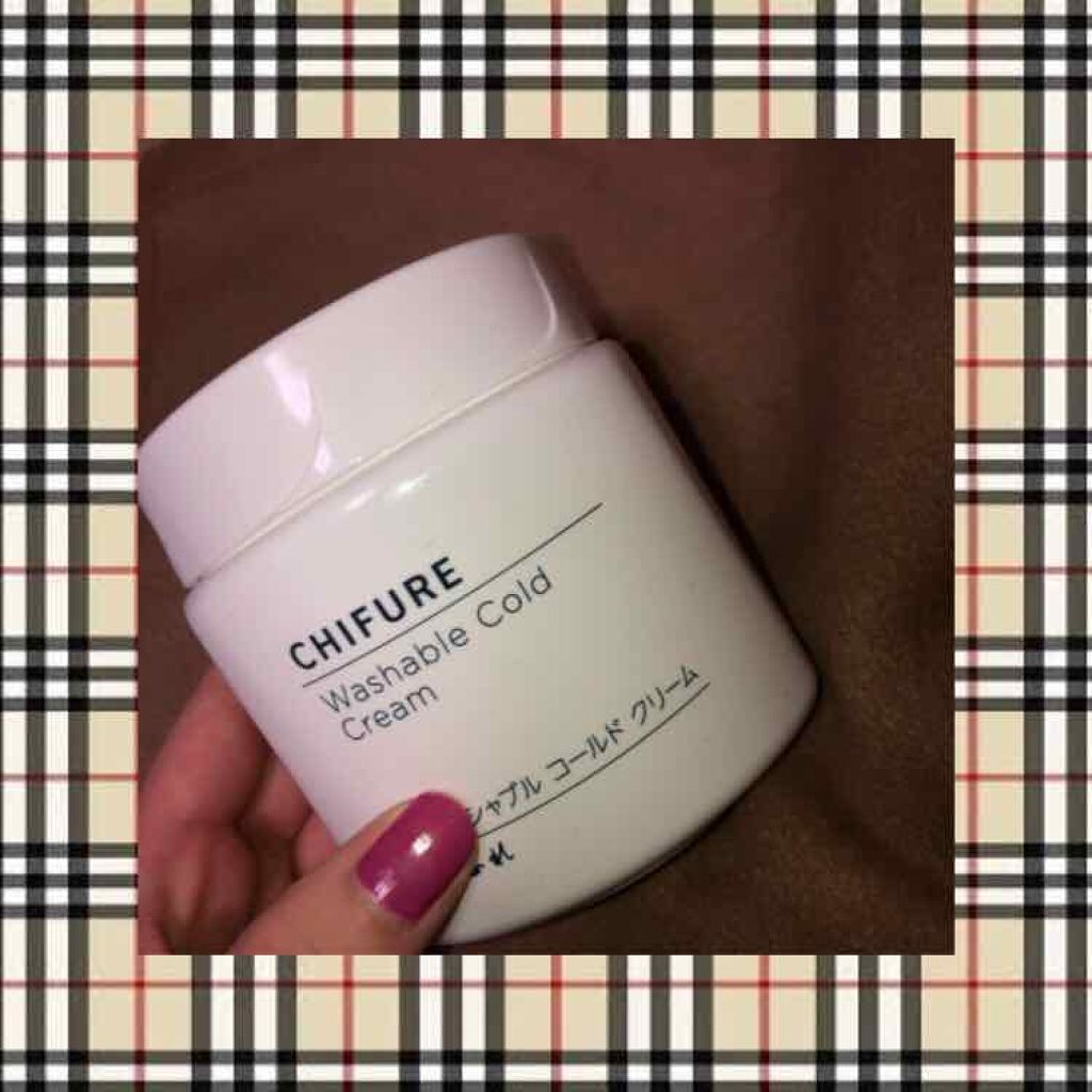 ウォッシャブル コールド クリーム/ちふれ/クレンジングクリームを使ったクチコミ(2枚目)