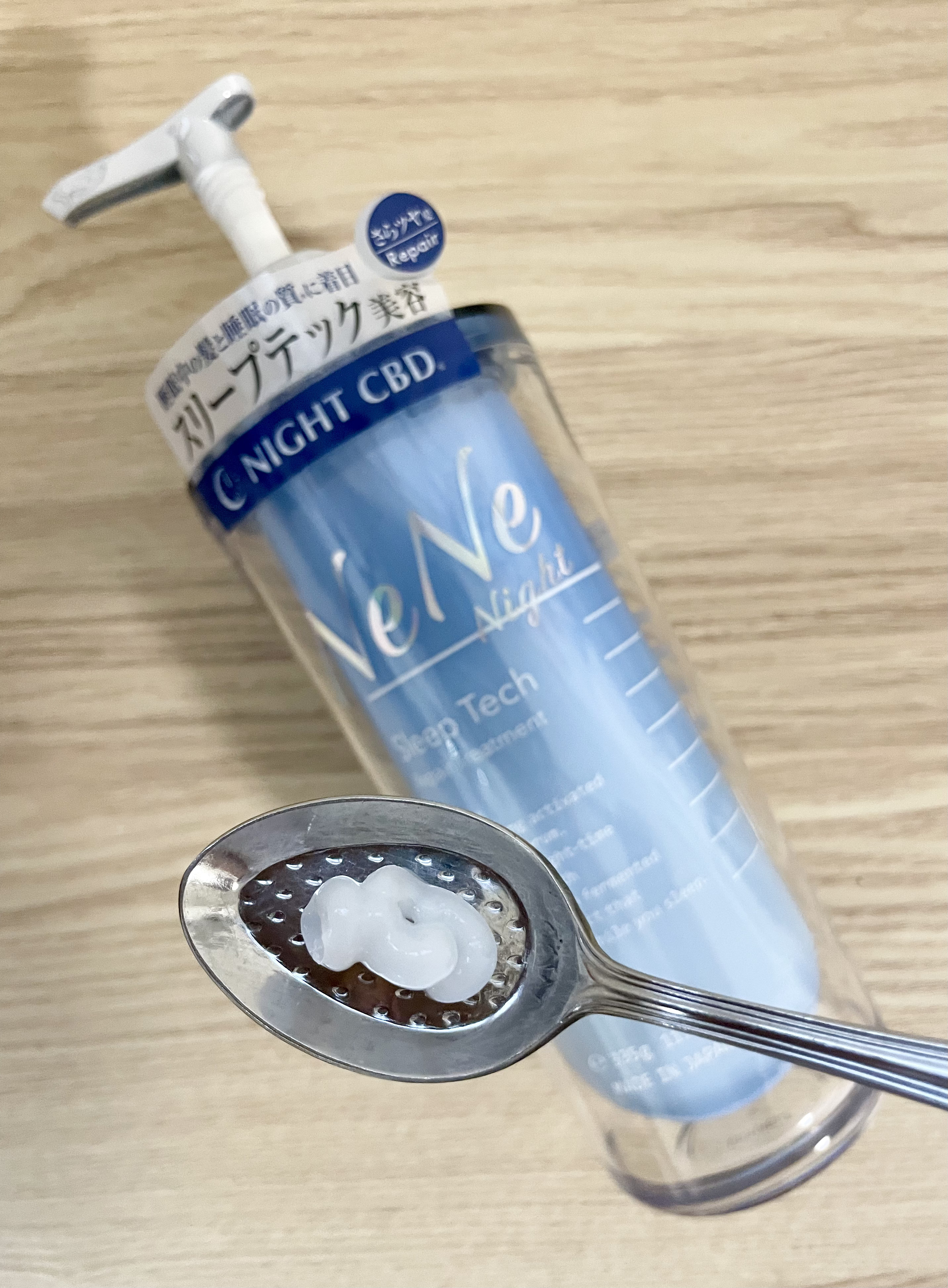 スリープテック リペア シャンプー／ヘアトリートメント/NeNe Night/市販シャンプーを使ったクチコミ（3枚目）