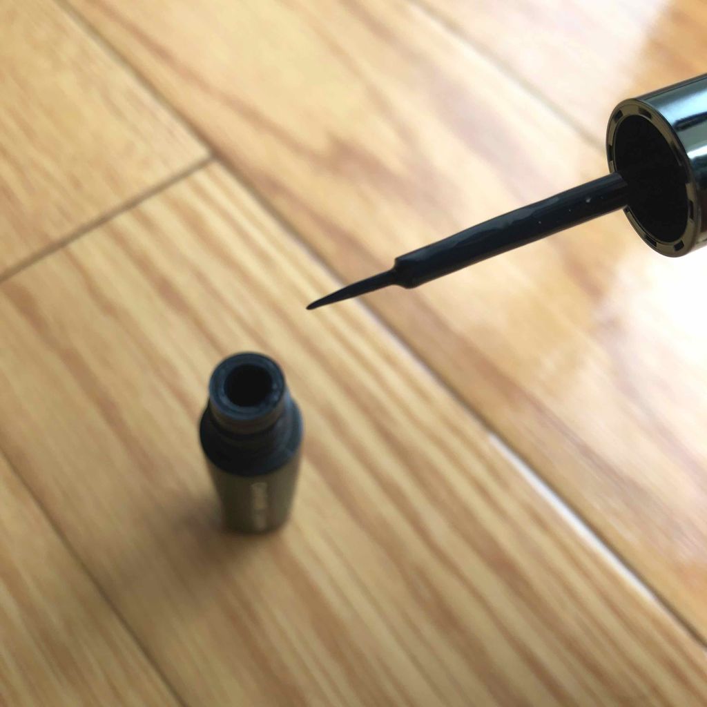 リキッド アイライナー/ちふれ/リキッドアイライナーを使ったクチコミ(2枚目)