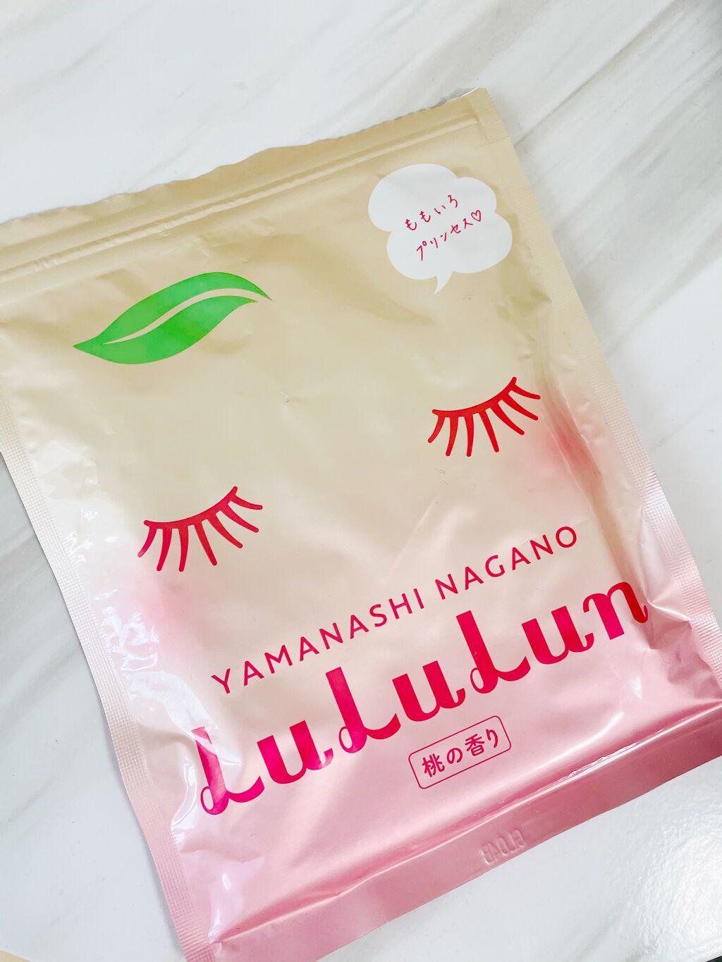 山梨・長野ルルルン(桃の香り)/ルルルン/シートマスク・パックを使ったクチコミ(1枚目)